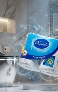 دستمال دوقلو 200 برگ مرحبا