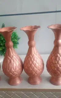 تولید انواع زیر ساخت مینا کاری گلدان قندان شکلات