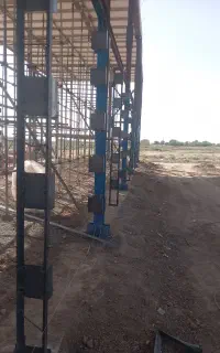 جوشکاری  کاشت بولت.نبشی نما