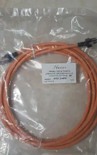 فروش دو عدد کابل شبکه Nexans Cat6 اورجینال  ۳ متر