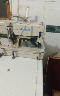 چرخ مادگی ودکمه زن  صنعتی دارم