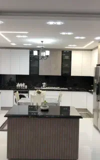 آشپزخانه رویایی با بهترین متریال کابینت