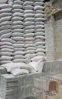 گچ،اجر،شن