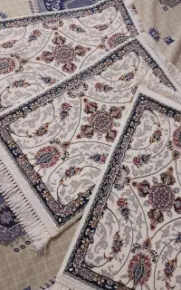 سه تخته پادری طرح افشان نو و استفاده نشده ضخیم