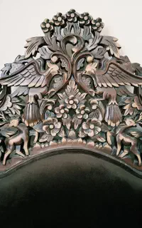 فروش مبلمان سلطنتی کله شیر چوب گردو اصل