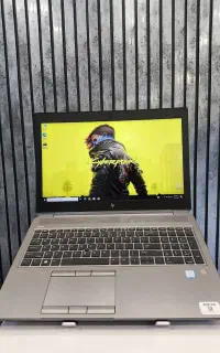 لپتاپ HP zbook15/i7نسل ۸/رم۱۶هارد۵۱۲/گرافیک ۱۲گیگ