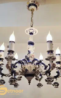 لوستر های آنتیک و برنز لوکس (هر تصویر ۱ عدد موجود)