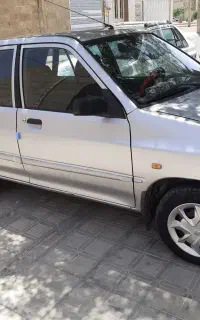 پراید ۱۳۲ نقره ای مدل ۹۱هیدرولیک بکر