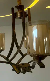 لوستر لهستانی مدل پیچ نسکافه ای