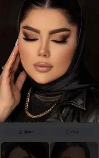 مدل میکاپ شینیون هستم