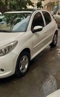 رنت خودرو پژو ۲۰۷ پانا اجاره خودرو کرایه