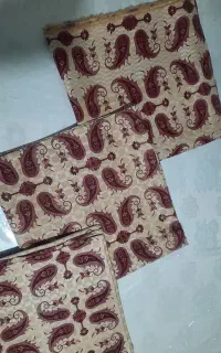 زیر سفره ای  گل ترمه ای