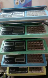 ترازو سیار و ثابت دکمه استیل