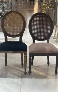 صندلی تالاری حصیری مدل لویی/برای تالاروخانه عقد
