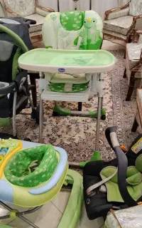 ست کامل کالسکه و کریر و ناهار خوری چیکو Chicco