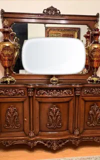 کنسول به همراه آیینه