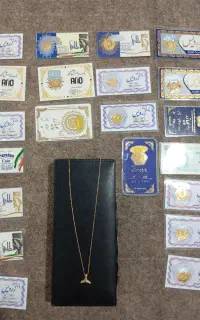 طلا بدون اجرت جواهر  گردنبند گوشواره پلاک دستبند