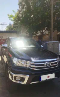 هایلوکس ۲۰۱۶ دنده مشکی فول بدون رنگ