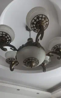 لوستر طرح برنز ۵ شاخه