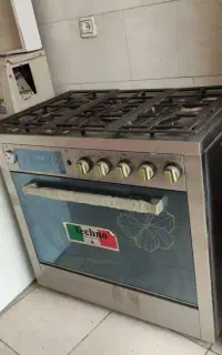 گاز5شعله تمام استیل استفاده نشده 15800