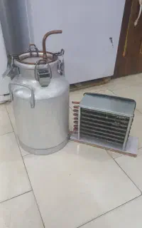 عرق گیر خانگی رادیاتوردار تمام مسی