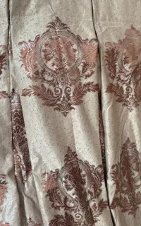 پرده طرح دار ضخیم