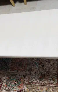میز جلو‌مبلی سفید