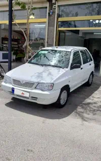 پراید ۱۱۱ مدل ۹۷ بدون رنگ