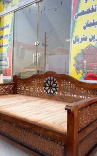 تخت سنتی تخت باغی شاه نشین
