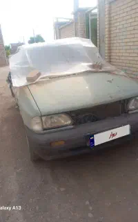 پراید مدل 87تصادفی صافکاری شده