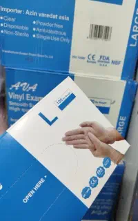 دستکش ونیل آوا و دیسپومد