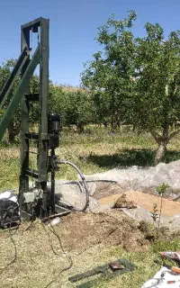 چاهکنی. چاه آب .چاه.کن.برقی