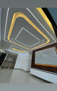 سقف کناف وپی وی سی