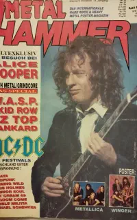 مجله اورجینال Metal Hammer آلمان شماره 6 سال 1991