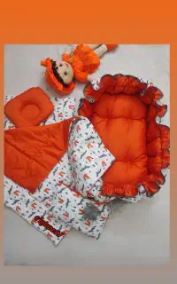 سرویس خواب نوزادی پنج تکه طرح روباه