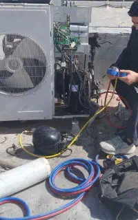 نصب تعمیرات اسپیلت کولرگازی یخچال لباسشویی