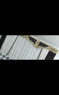 پرده سلطنتی شیک و تمیز و مرتب