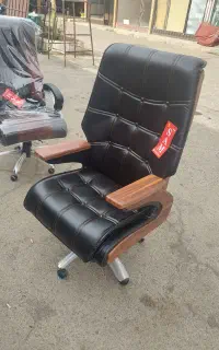 صندلی چرخدار مدیریتی کارمندی اپن تابوره