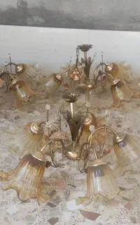 4 عدد لوستر 5 شعله