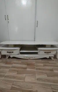 میز تلویزیون و بوفه چوبی