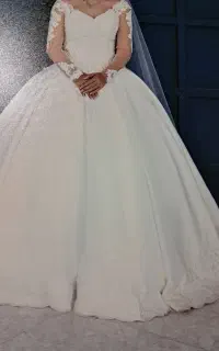 لباس عروس سایز ۳۸