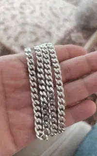 زنجیر نقره آکبند74گرم