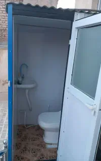 فروش کانکس سرویس بهداشتی فرنگی   در حد نو