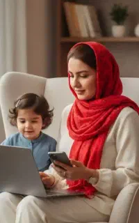 جذب بانوان جویای کار در منزل