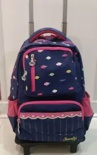 کوله چرخ دار دخترانه
