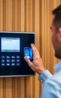 دستگاه حضور و غیاب تشخیص چهره/اثر انگشت/تردد پرسنل