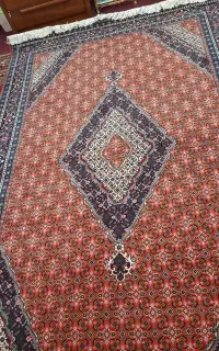 یک جفت فرش ریزه ماهی اردبیل نو و اکبند
