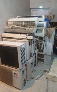 خریدار وفروش اسپلیت سوخته کولر پنجره قدیی