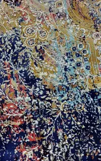 فرش ابریشمی الماس کویر