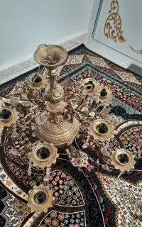 لوستر ۵ شاخه در حد نو